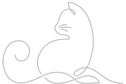 Logo gato impressionart